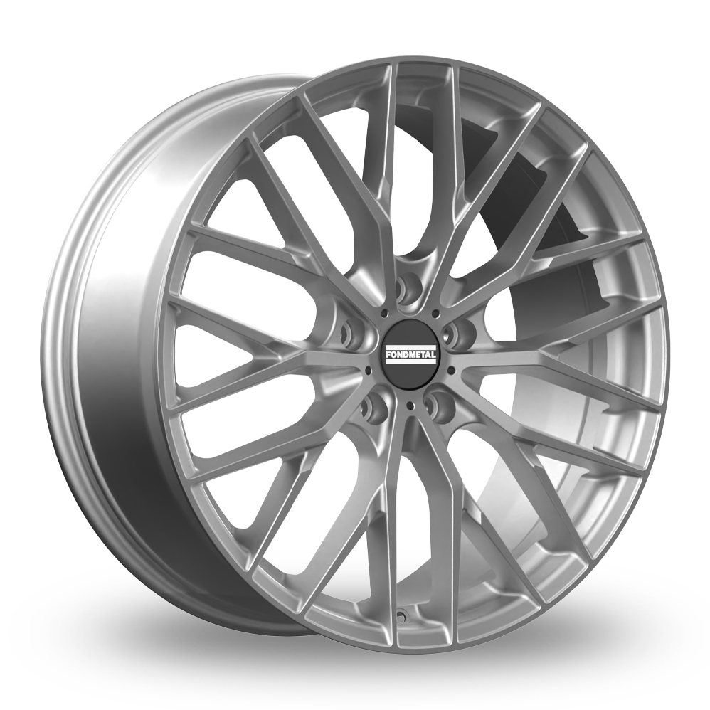 Fondmetal Makhai Gloss Silver Alloy Wheels