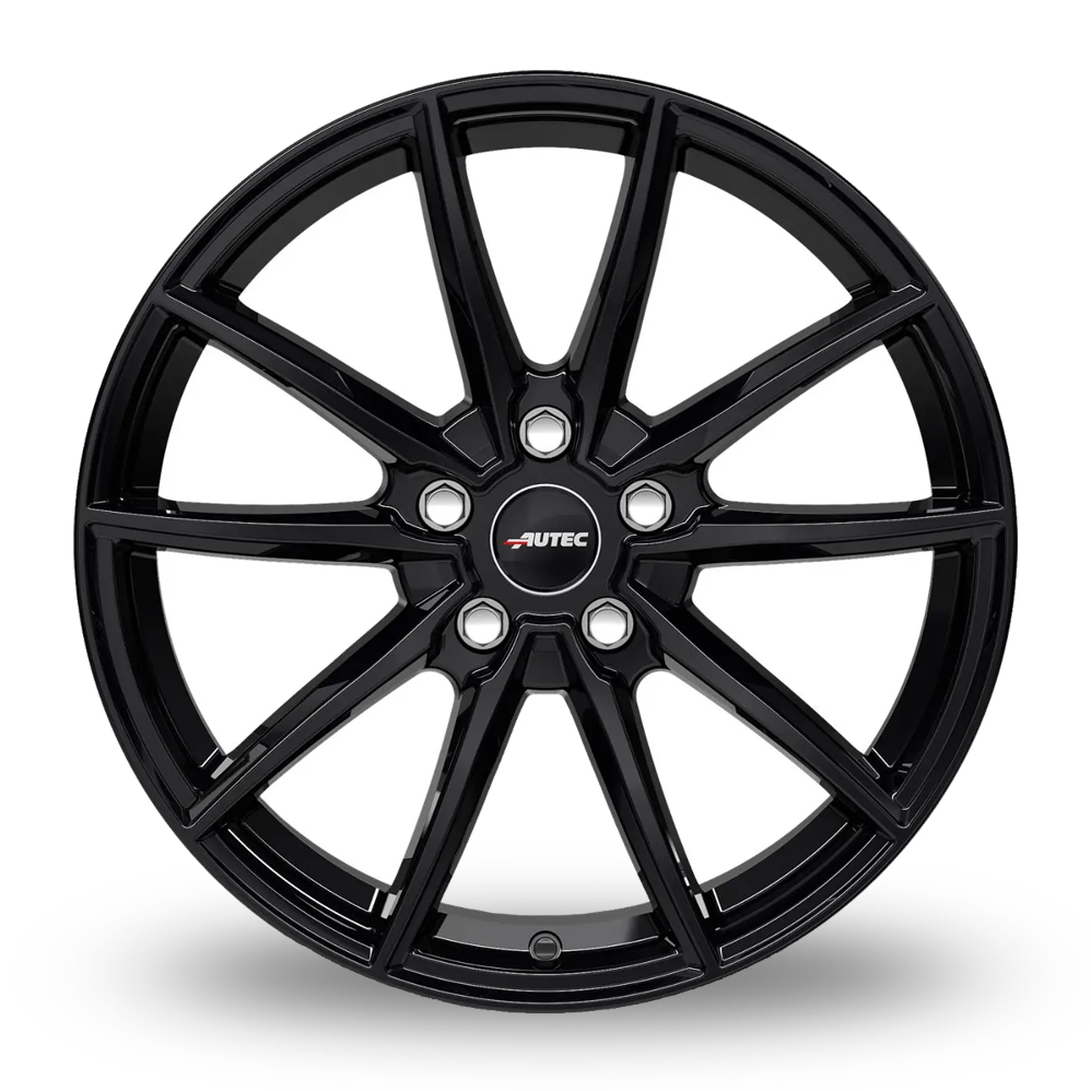 17" Autec Skara Black Alloy Wheels