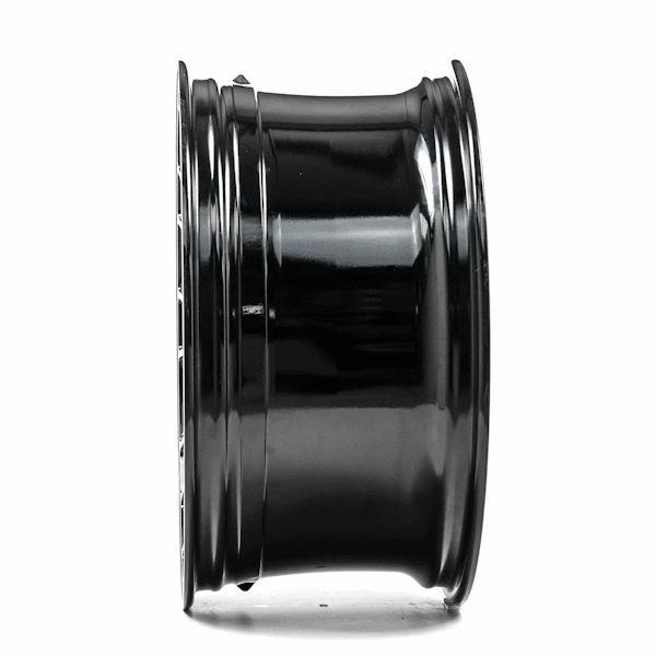 20" Axe CF2 Gloss Black Polished Alloy Wheels