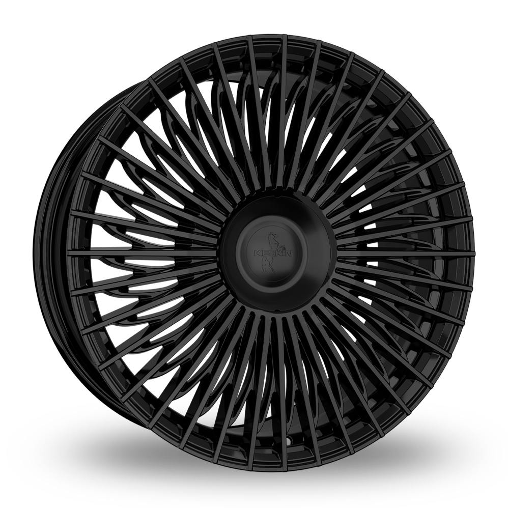 Keskin Tuning KT X1 Gloss Black Alloy Wheels