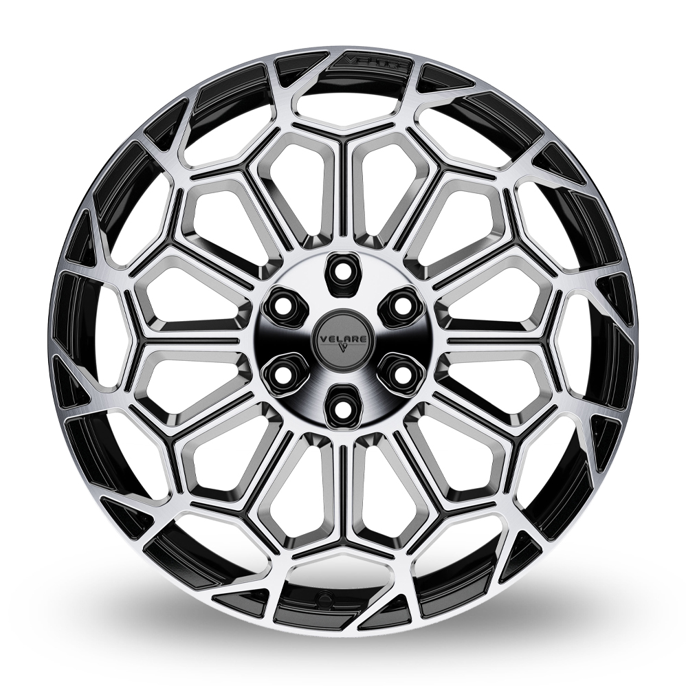 20" Velare VLR-6R Gloss Black Machined Alloy Wheels