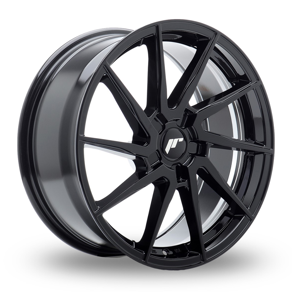 Japan Racing JR36 (8x19) (Custom Fitment) Gloss Black Alloy Wheels
