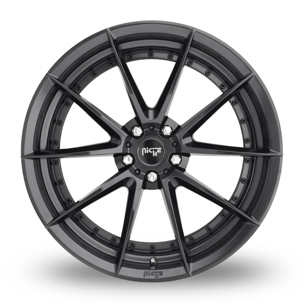 19" Niche M196 Sector (USA Warehouse) Matt Black Alloy Wheels