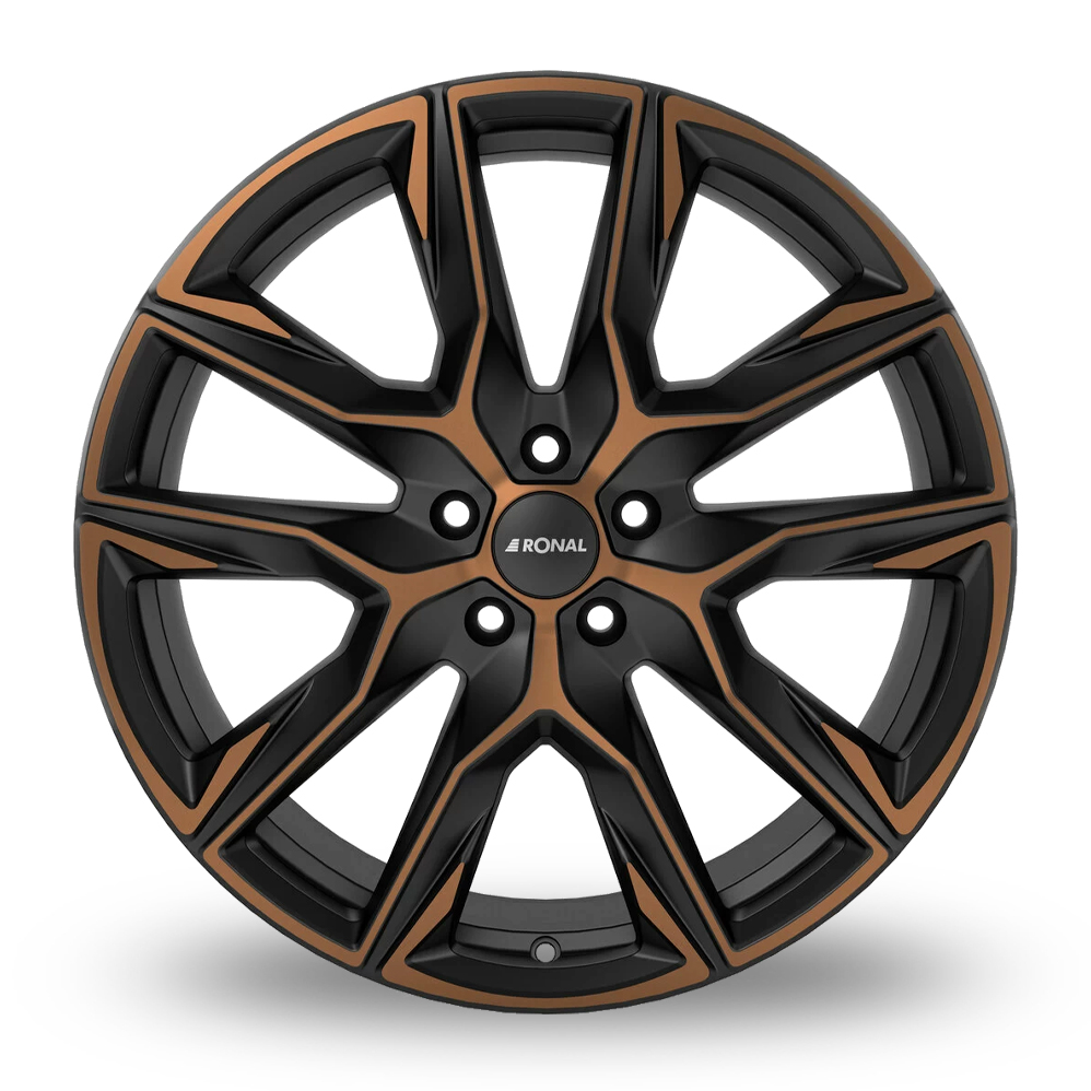 20" Ronal R71 Matt Black Copper Alloy Wheels