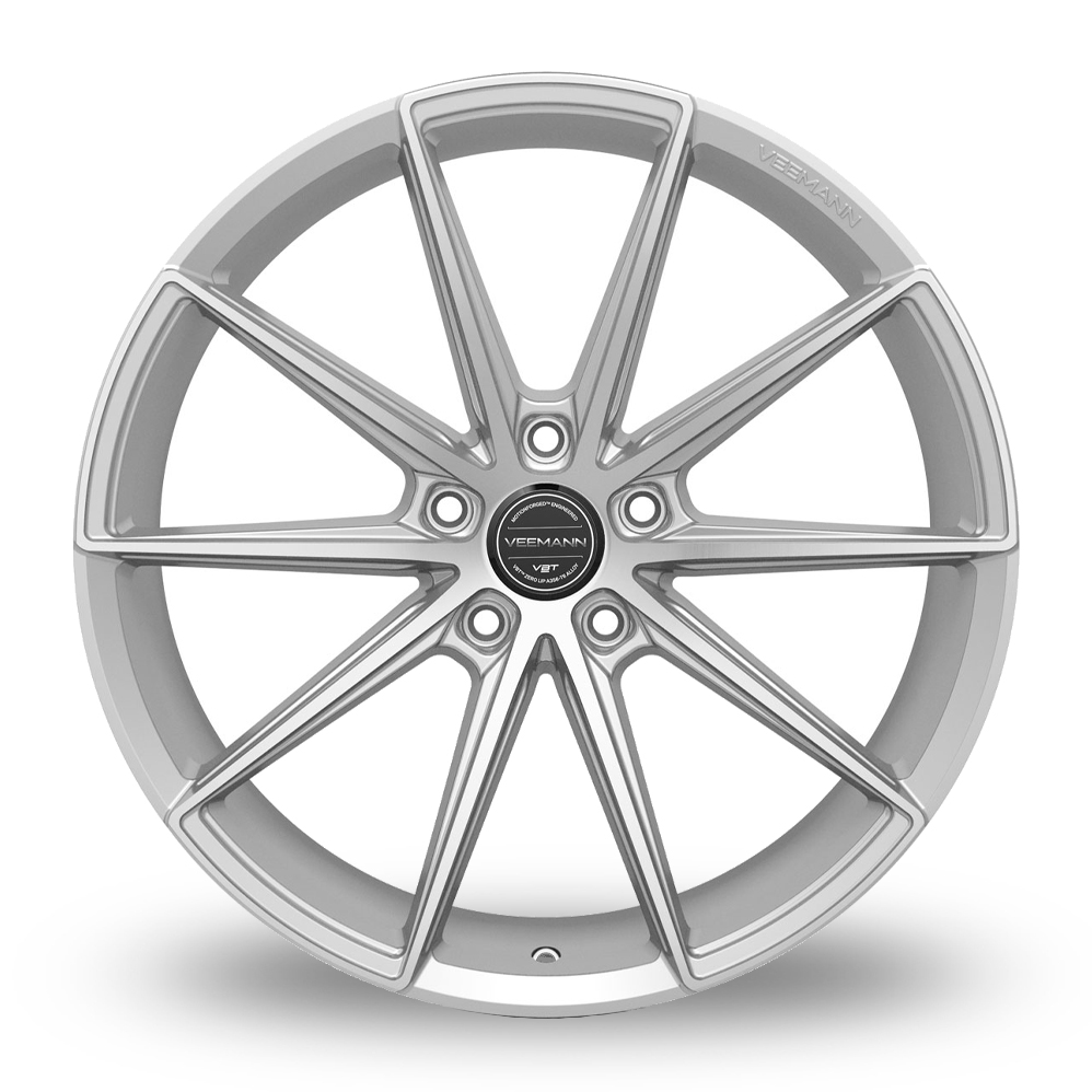 19" VEEMANN MF-Z1 Silver Machined Alloy Wheels