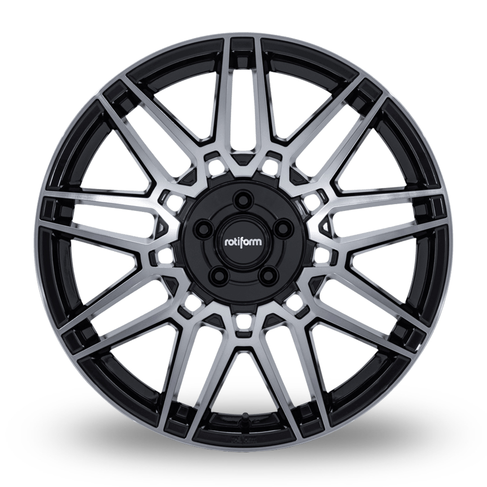 19" Rotiform RC215 TDX (USA Warehouse) Gloss Black Double Dark Tint Alloy Wheels