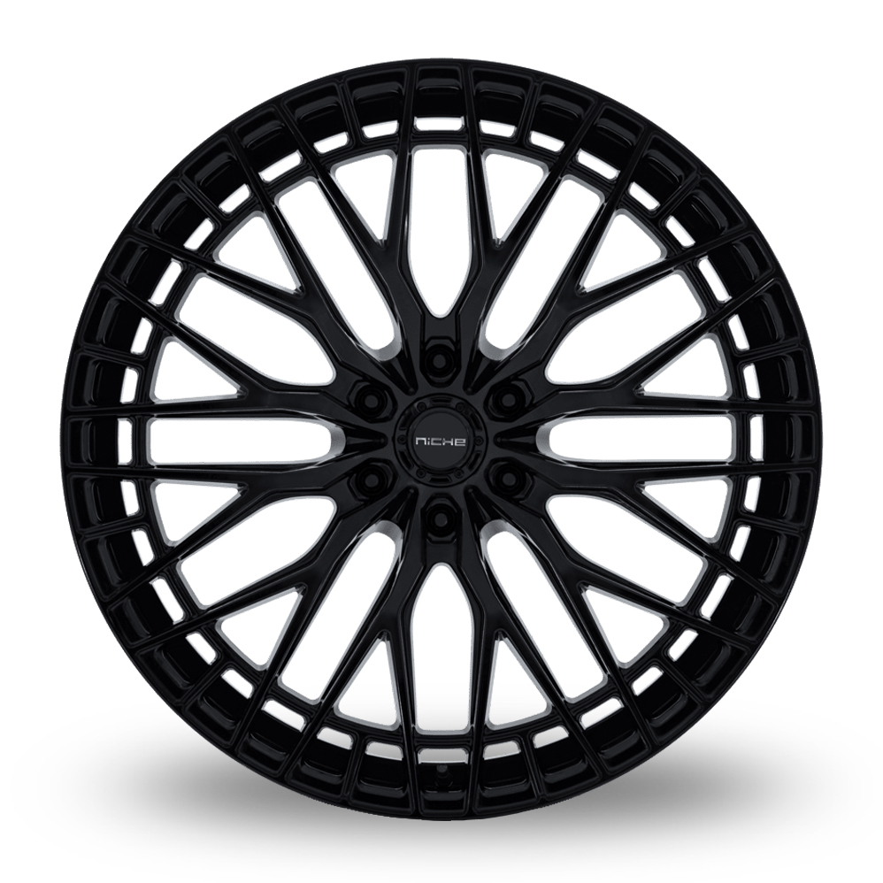 22" Niche NC288 Genoa (USA Warehouse) Gloss Black Alloy Wheels