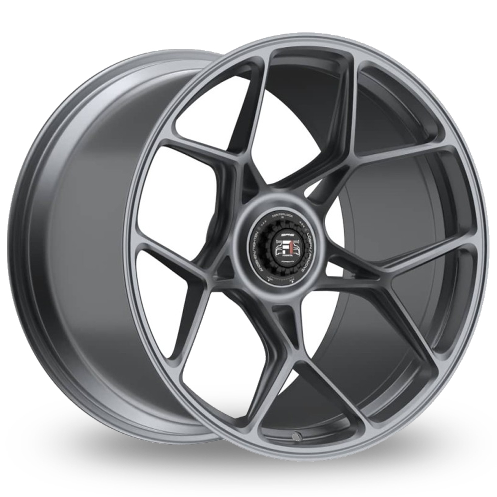 Fondmetal 9RS Matt Platinum Silver Alloy Wheels