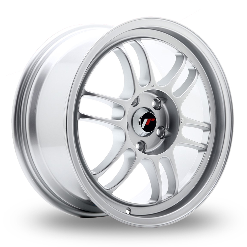 Japan Racing JR7 (7.5x17) Silver Alloy Wheels