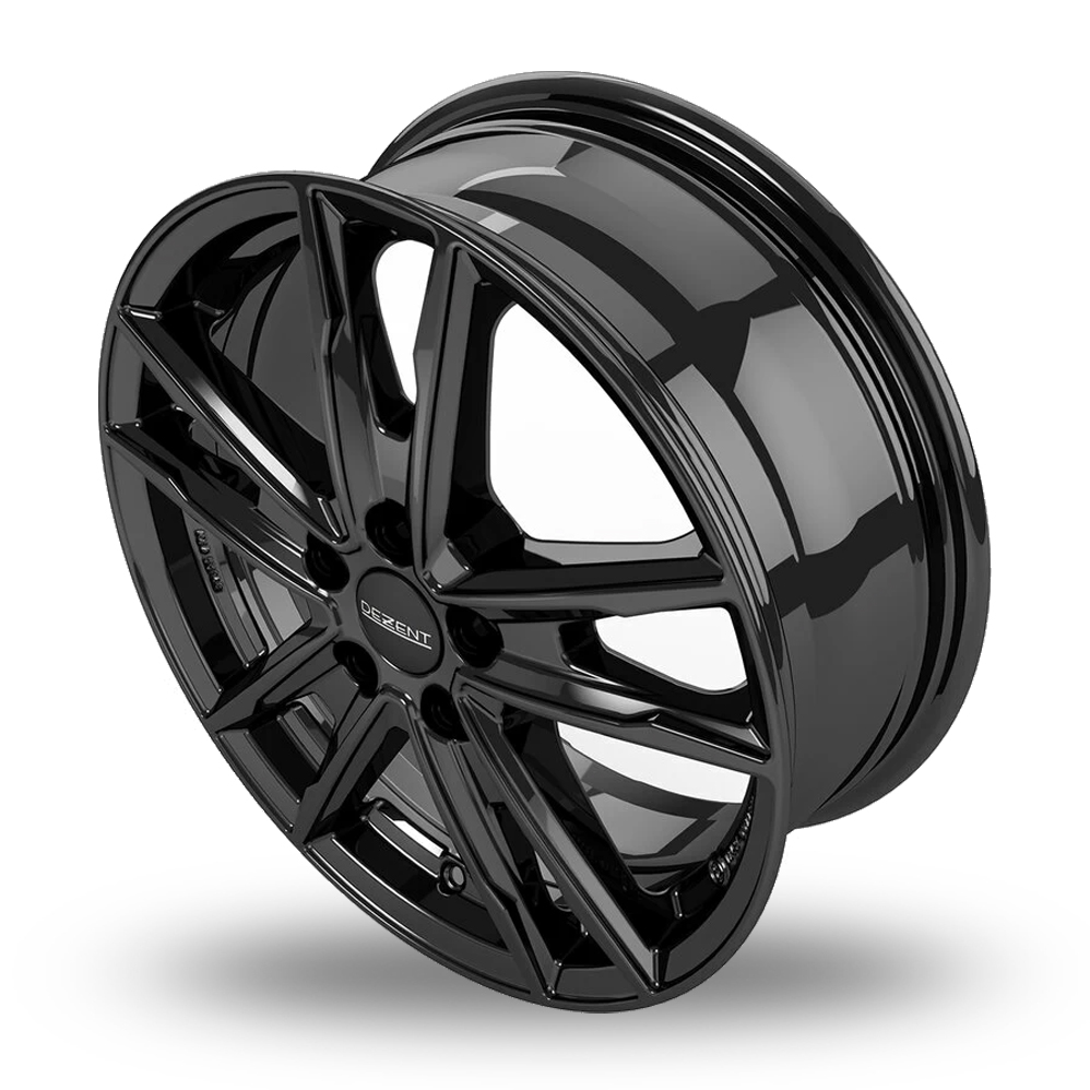 19" Dezent KF Black Black Alloy Wheels