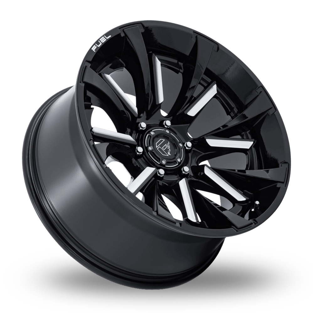 22" Fuel Off-Road FC895 Tantrum (USA Warehouse) Gloss Black Milled Alloy Wheels