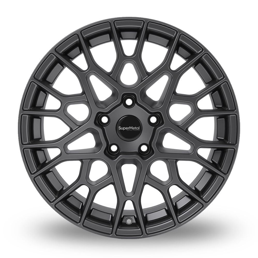 20" SuperMetal Cell Ultra Matt Grey Alloy Wheels
