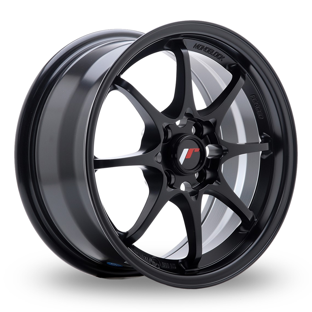 Japan Racing JR5 (7x15) Matt Black Alloy Wheels