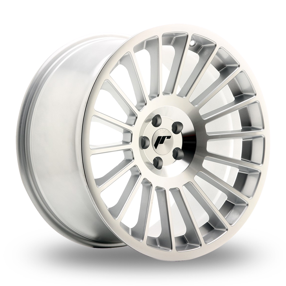 Japan Racing JR16 (10x19) Silver Machined Face Alloy Wheels