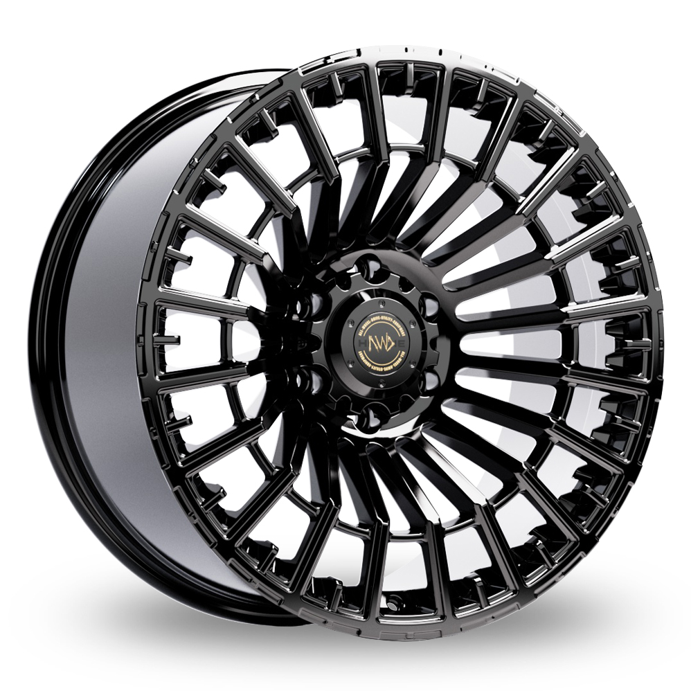 Hawke Nevada Gloss Black Alloy Wheels