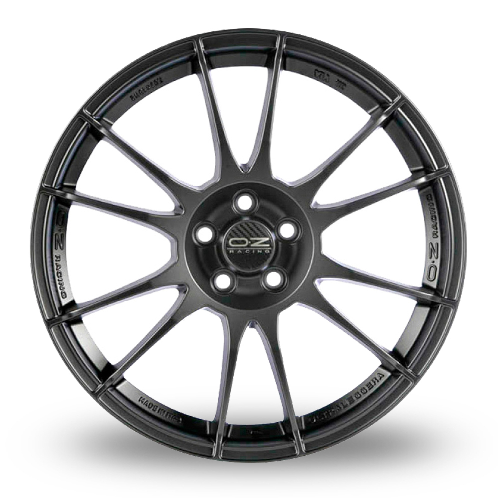 19" OZ Racing Ultraleggera HLT Matt Graphite Alloy Wheels