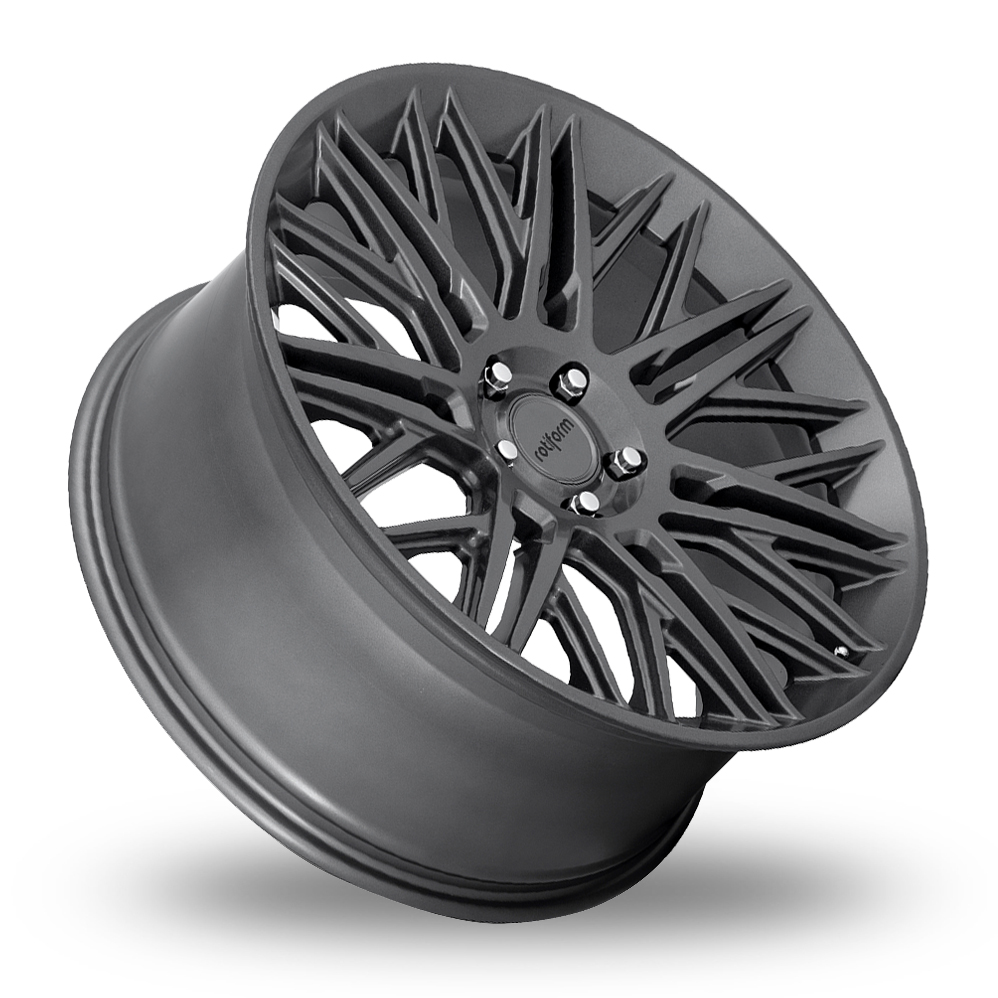 22" Rotiform R163 JDR (USA Warehouse) Matt Anthracite Alloy Wheels