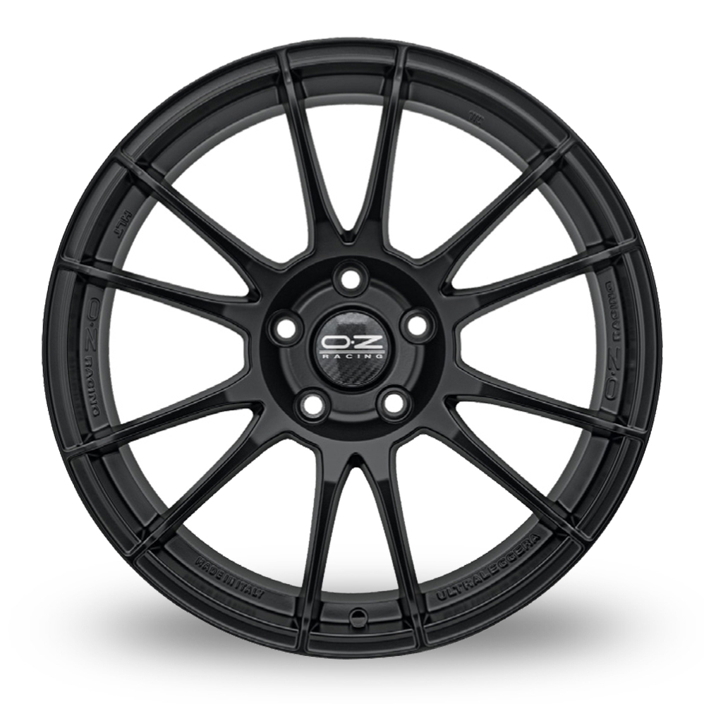 15" OZ Racing Ultraleggera Matt Black Alloy Wheels