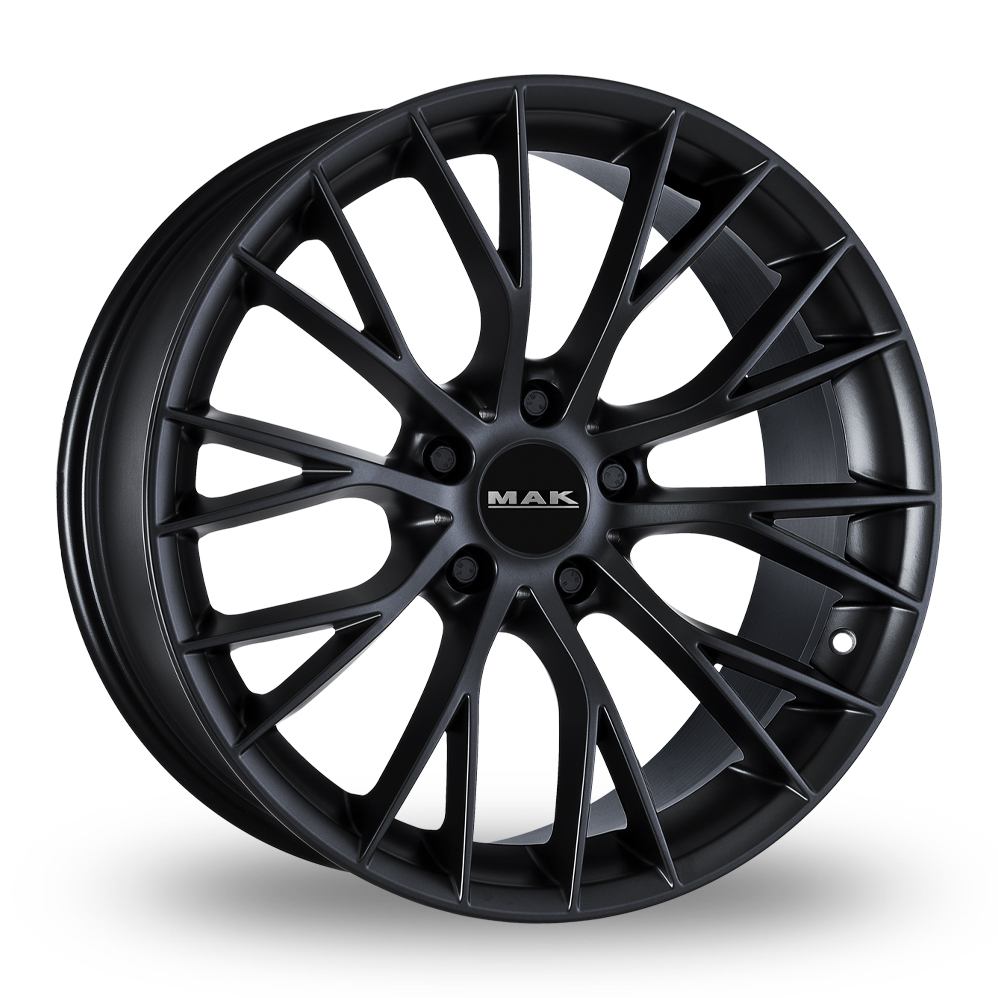 MAK Munchen Matt Black Alloy Wheels