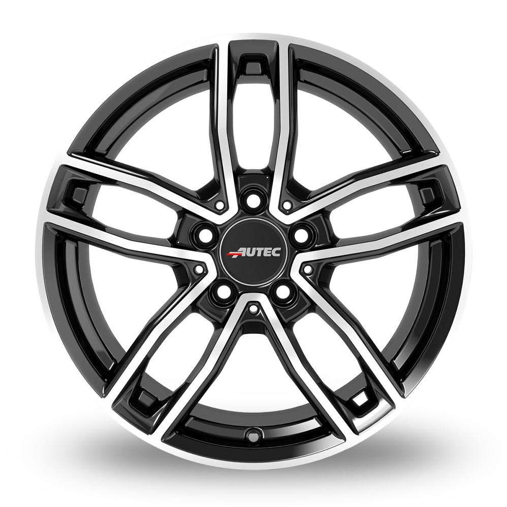 16" Autec Mercador Black Polished Alloy Wheels