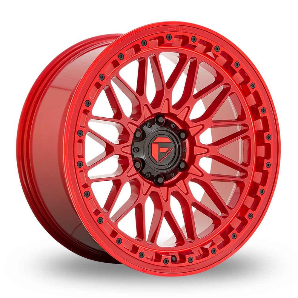 Fuel Off-Road D758 Trigger (USA Warehouse) Candy Red Alloy Wheels