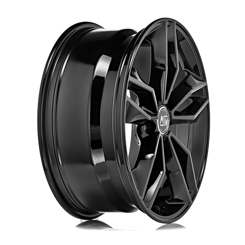 17" MSW (by OZ) 71 Gloss Black Alloy Wheels