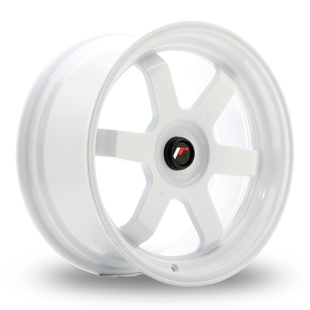 Japan Racing JR12 (8x17) (Custom Fitment) White Alloy Wheels