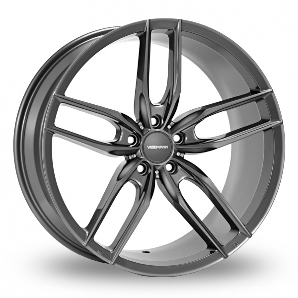VEEMANN V-FS28 Gloss Graphite Alloy Wheels