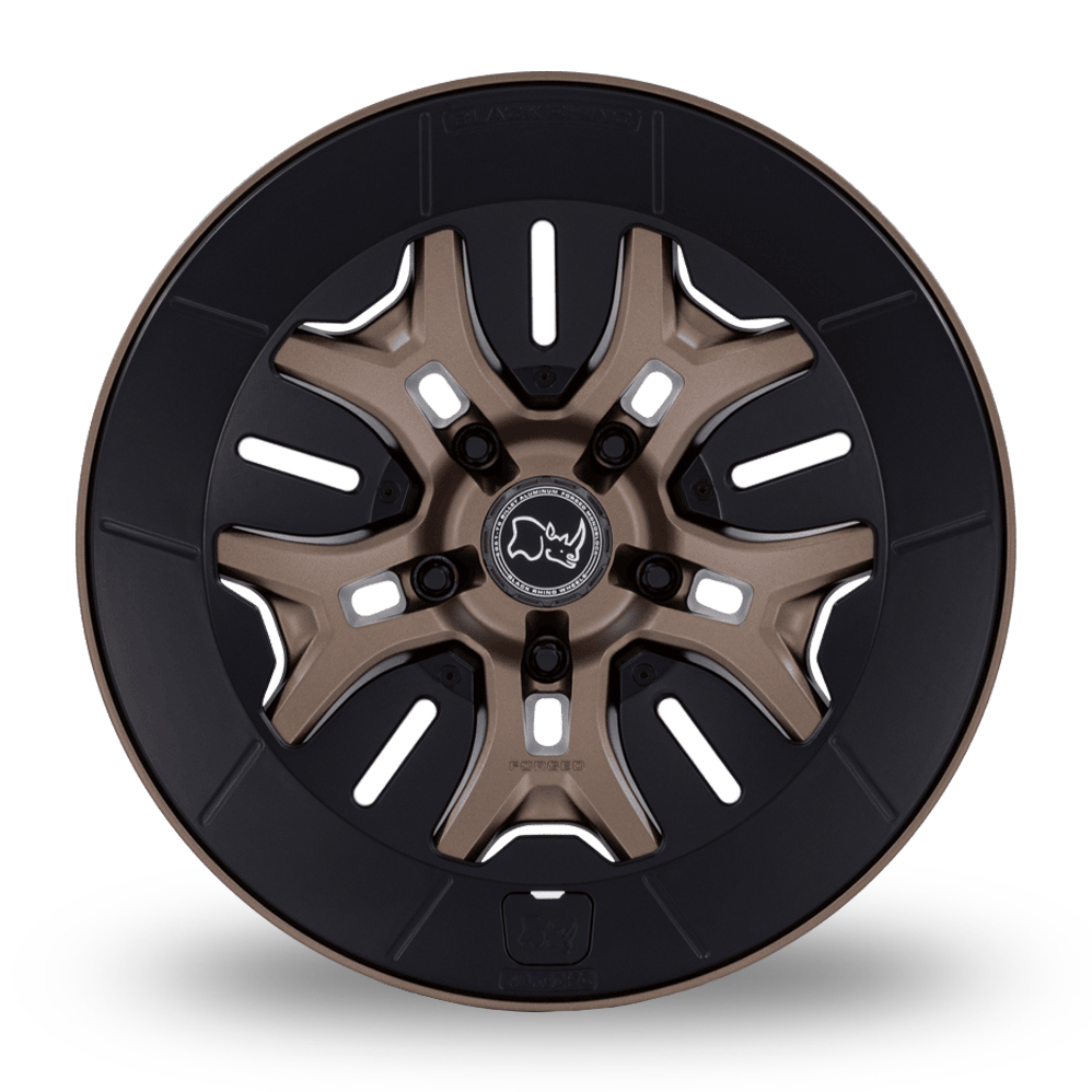 20" Black Rhino BR406 Rockledge (USA Warehouse) Matt Bronze Alloy Wheels