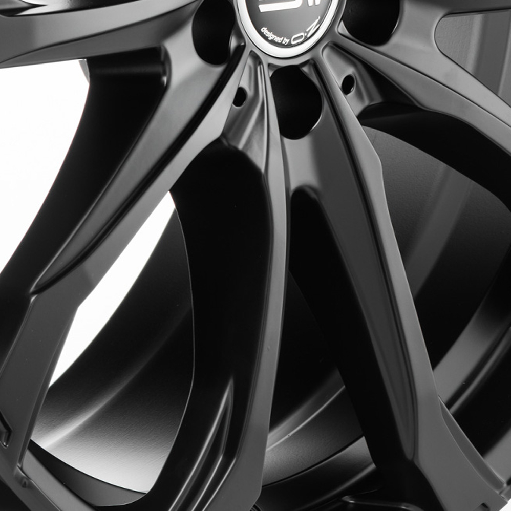19" MSW (by OZ) 48 Matt Black Alloy Wheels
