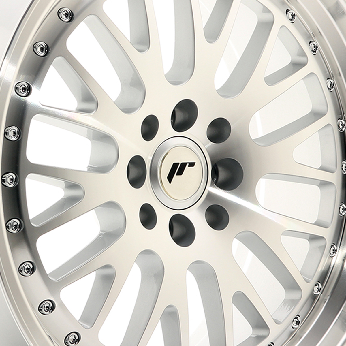 17" Japan Racing JR10 (8x17) Silver Machined Face Alloy Wheels