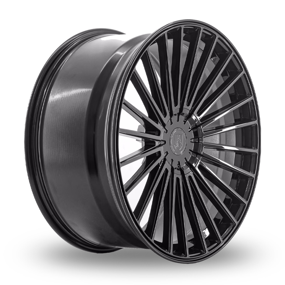 21" Axe EX50 Gloss Black Alloy Wheels