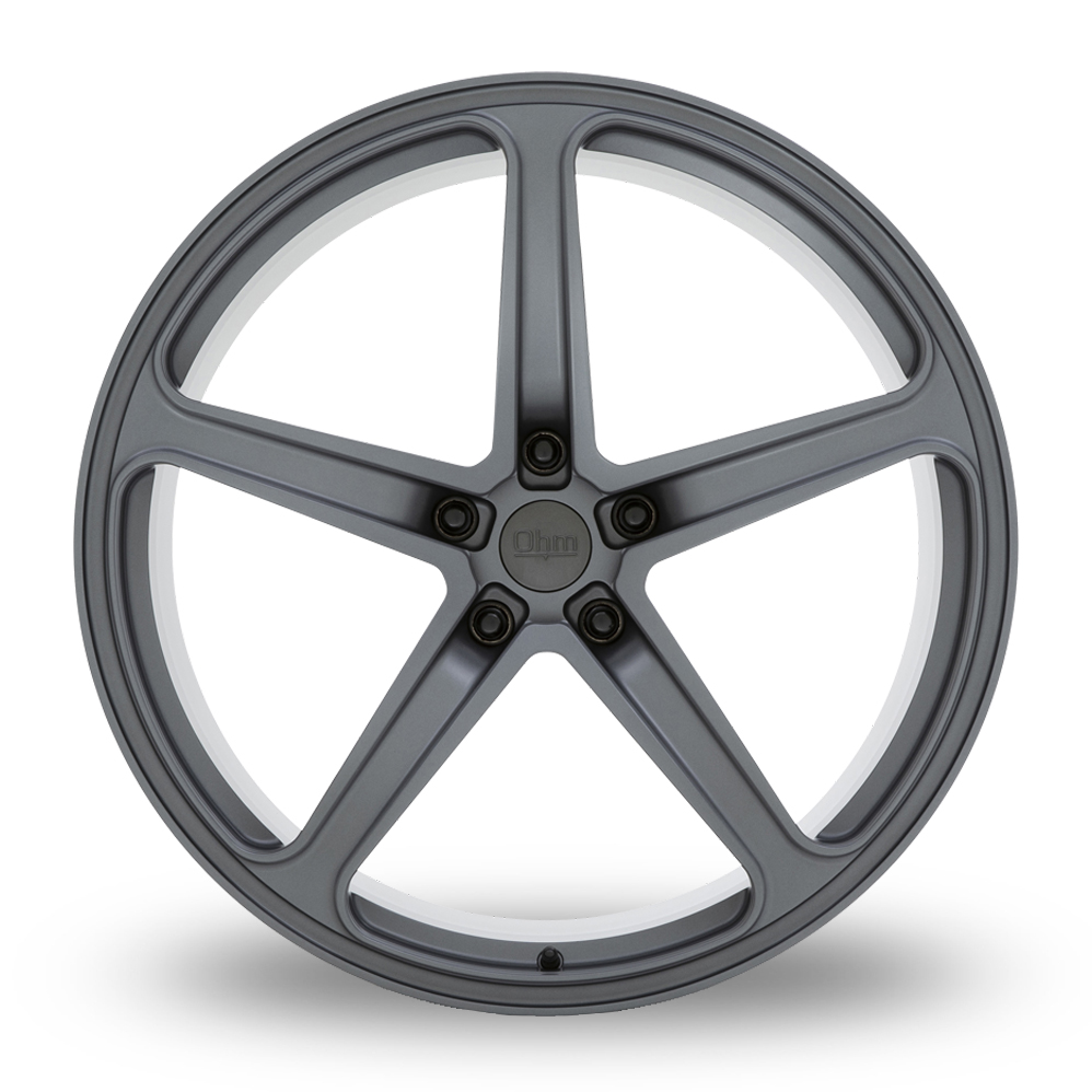 21" OHM AMP Matt Gunmetal Alloy Wheels