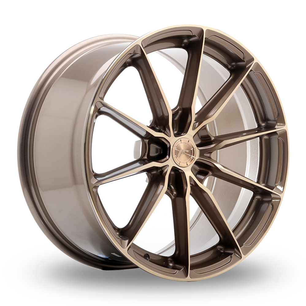 Japan Racing JR37 (8.5x19) (Custom Fitment) Platinum Bronze Alloy Wheels