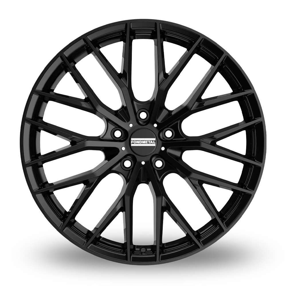 21" Fondmetal Makhai Gloss Black Alloy Wheels