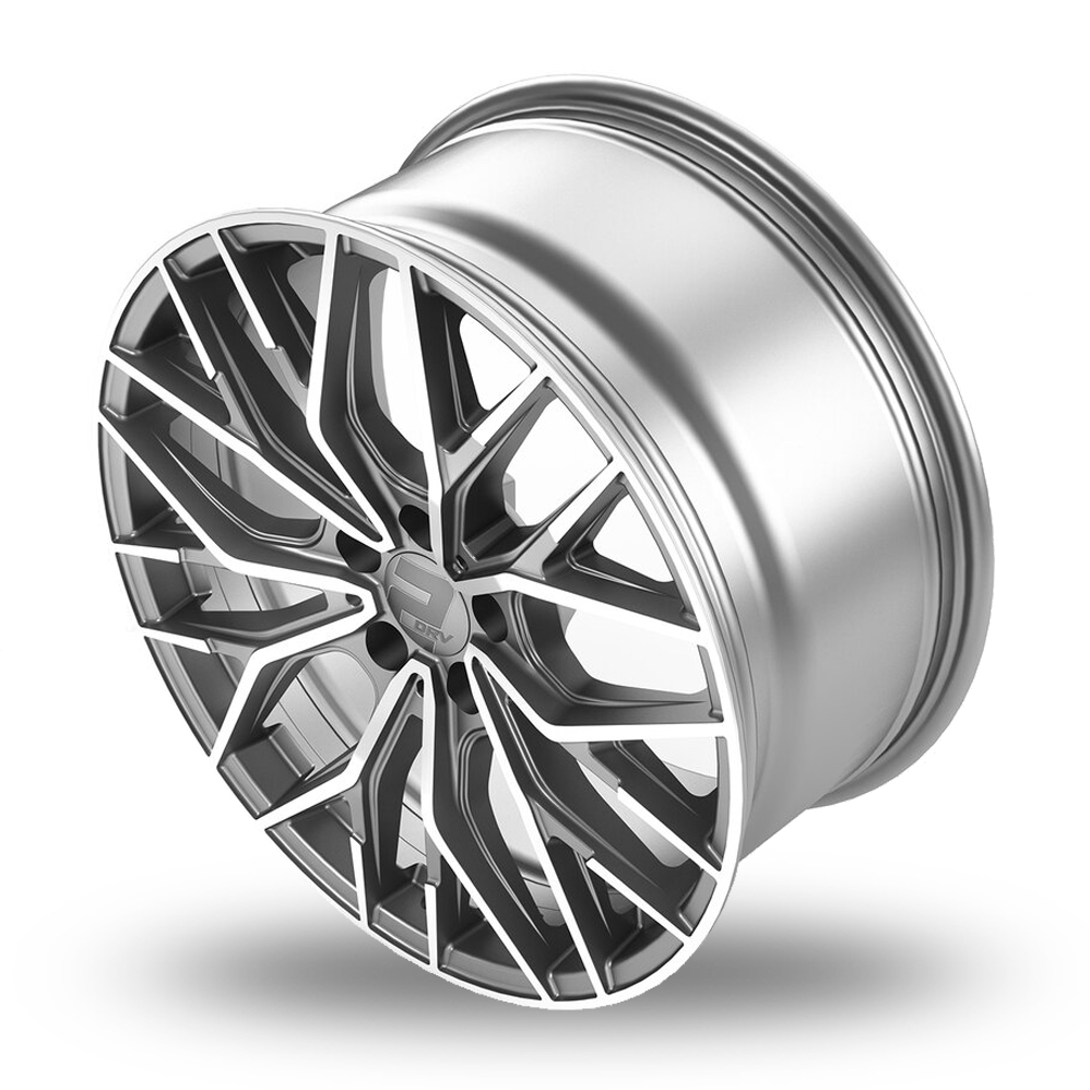 20" 2DRV WH37 Daytona Grey Machined Alloy Wheels