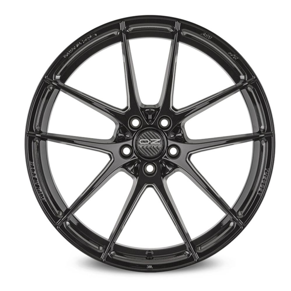 18" OZ Racing Leggera HLT Gloss Black Alloy Wheels