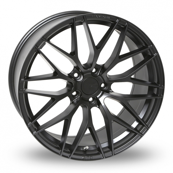 9x20 (Front) 10.5x20 or 11x20 (Rear) Zito ZF01 (Special Offer) Satin Black Alloy Wheels