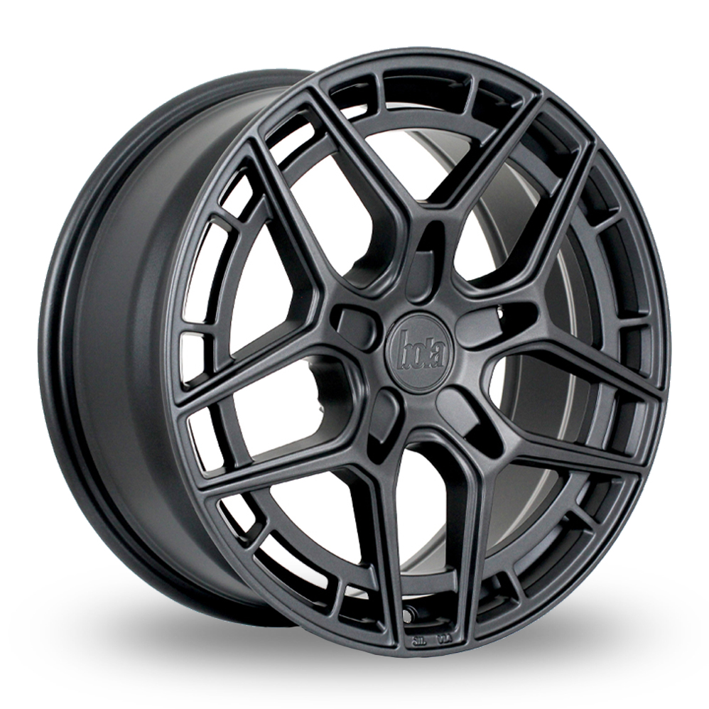 Bola FLQ Matt Gunmetal Alloy Wheels