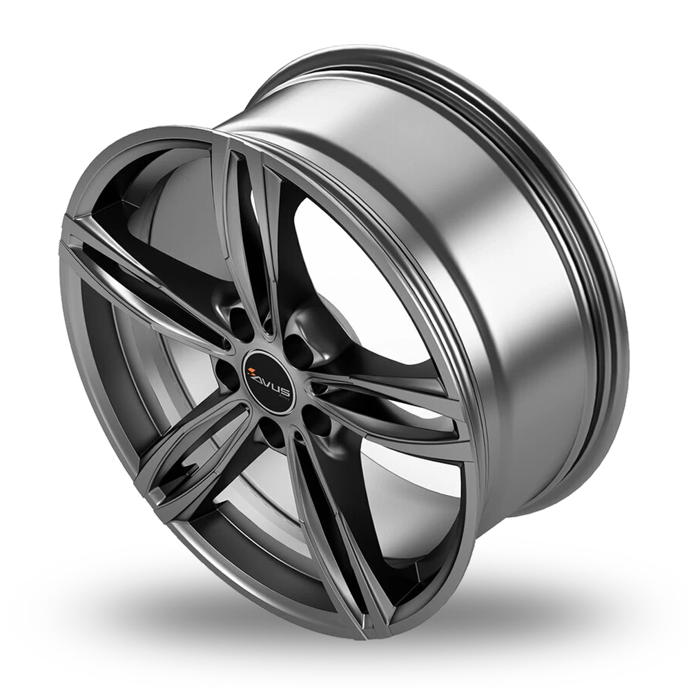 20" Avus Racing AC-MB3 Anthracite Alloy Wheels