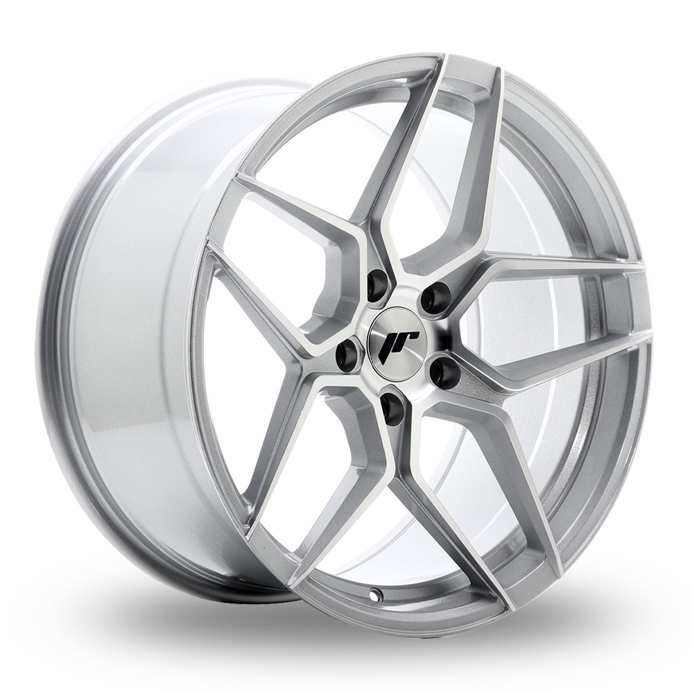 Japan Racing JR34 (9.5x19) Silver Machined Face Alloy Wheels
