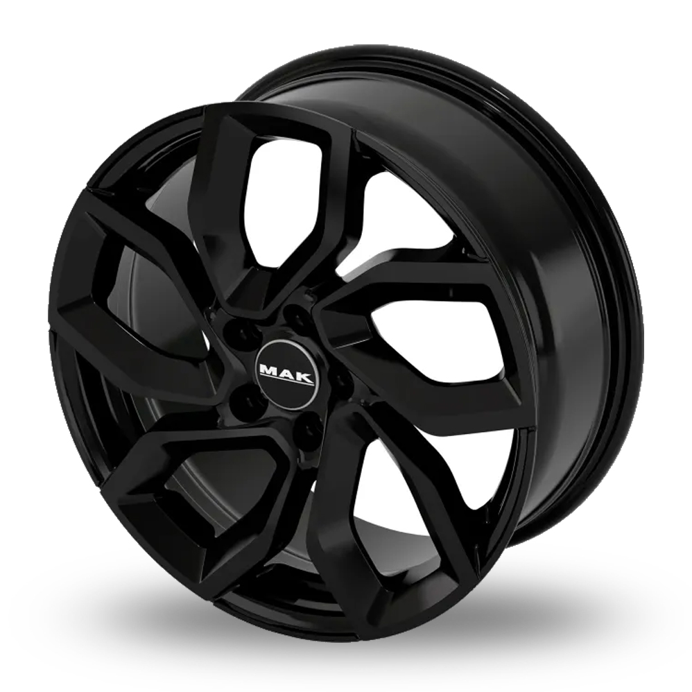 16" MAK Apollo Gloss Black Alloy Wheels