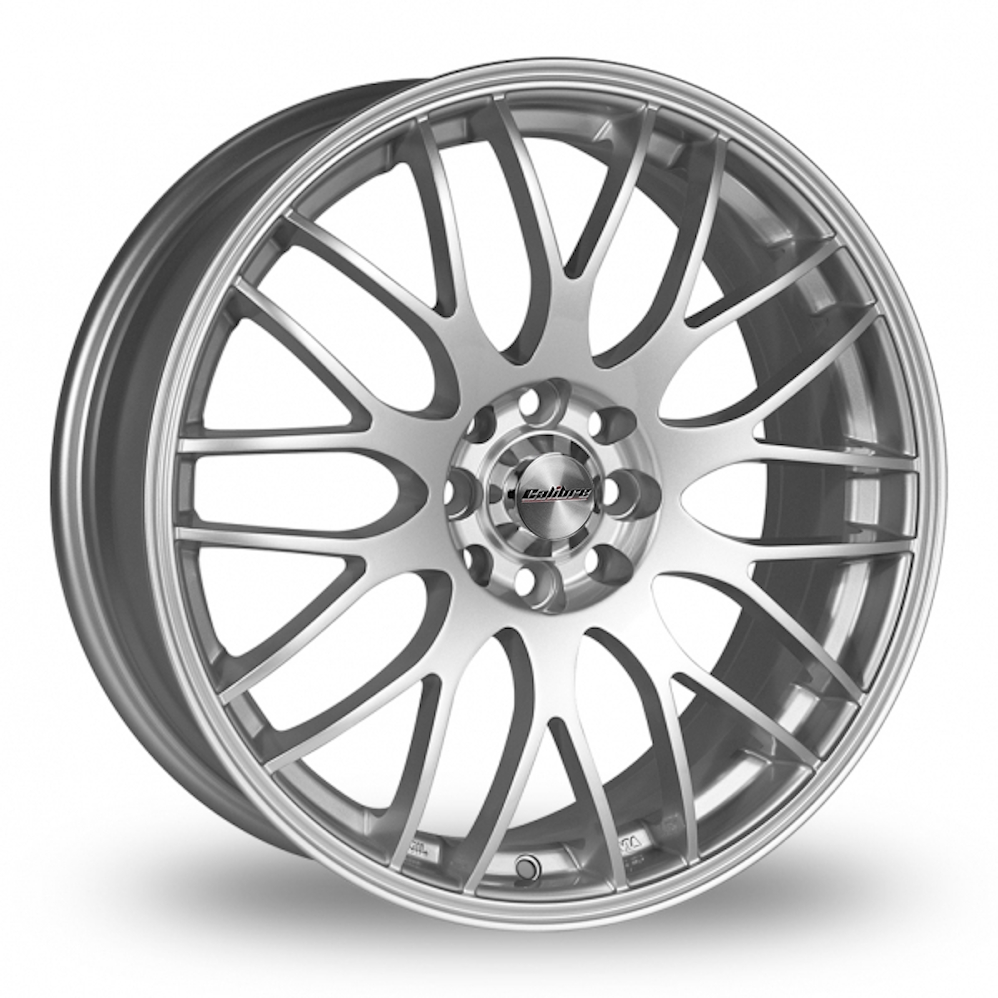 6.5x15 4x108/4x100 ET38 Calibre Motion (Silver) (73.1cb) (500kg Load) Alloy Wheels