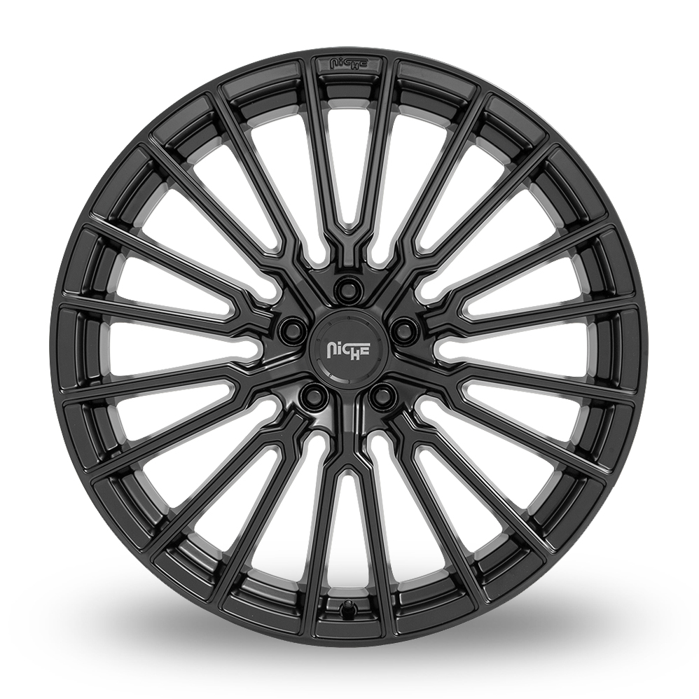 22" Niche M250 Premio (EU Warehouse) Matt Black Alloy Wheels