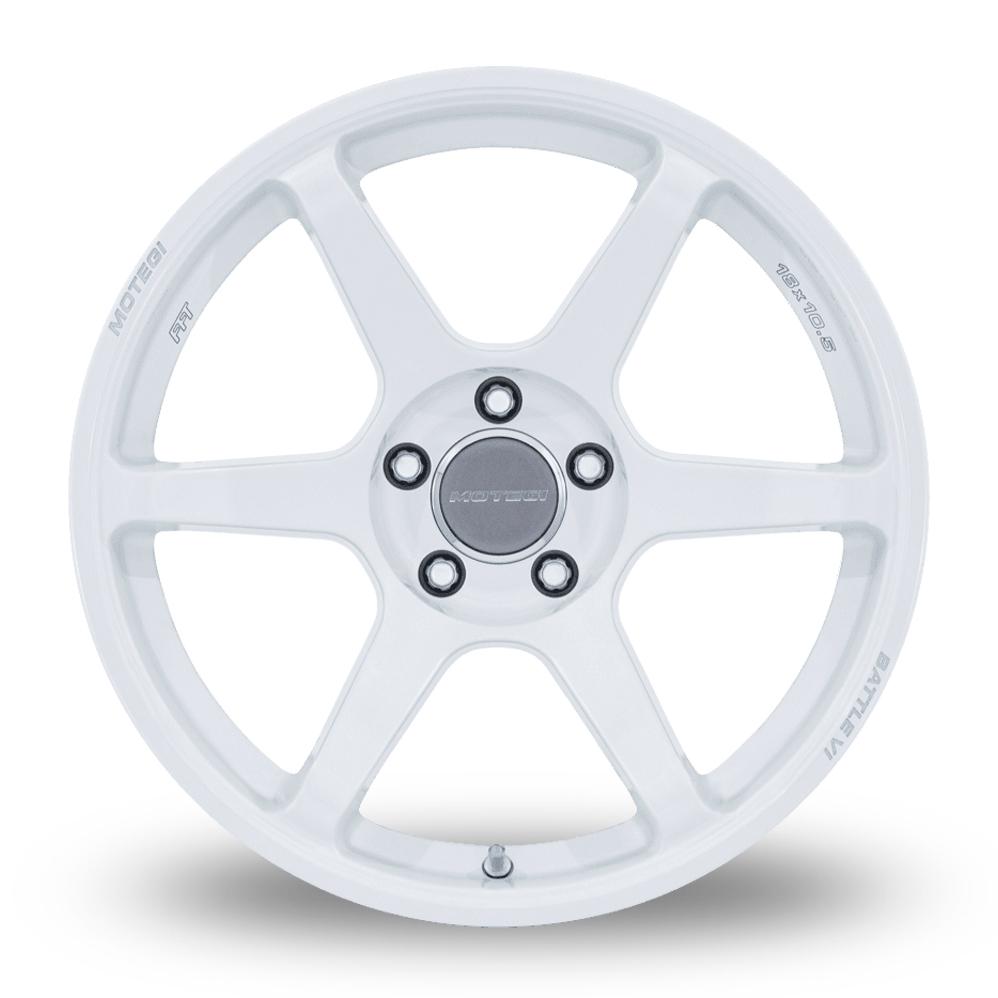 18" Motegi Racing MR160 Battle VI Matsuri White Pearl Alloy Wheels