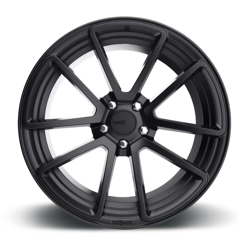 18" Rotiform R122 SPF Matt Black Alloy Wheels