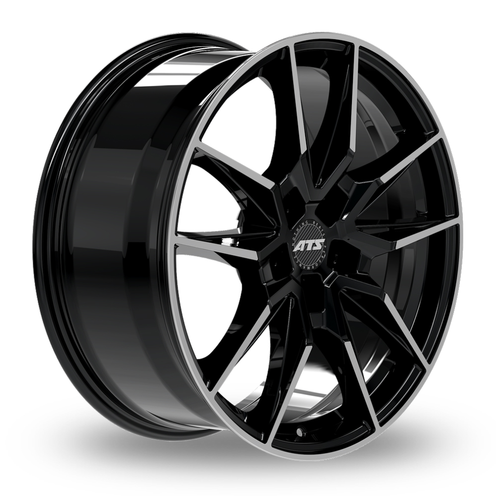 19" ATS Force Gloss Black Polished Alloy Wheels