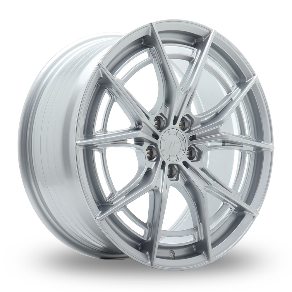 Japan Racing JR50 (8x18) Hyper Silver Alloy Wheels