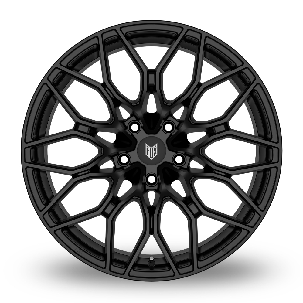 20" Fox Racing FX9 Gloss Black Alloy Wheels