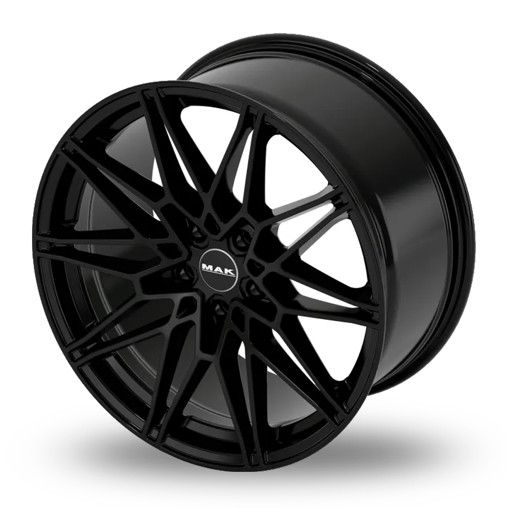 18" MAK Koenig Gloss Black Alloy Wheels